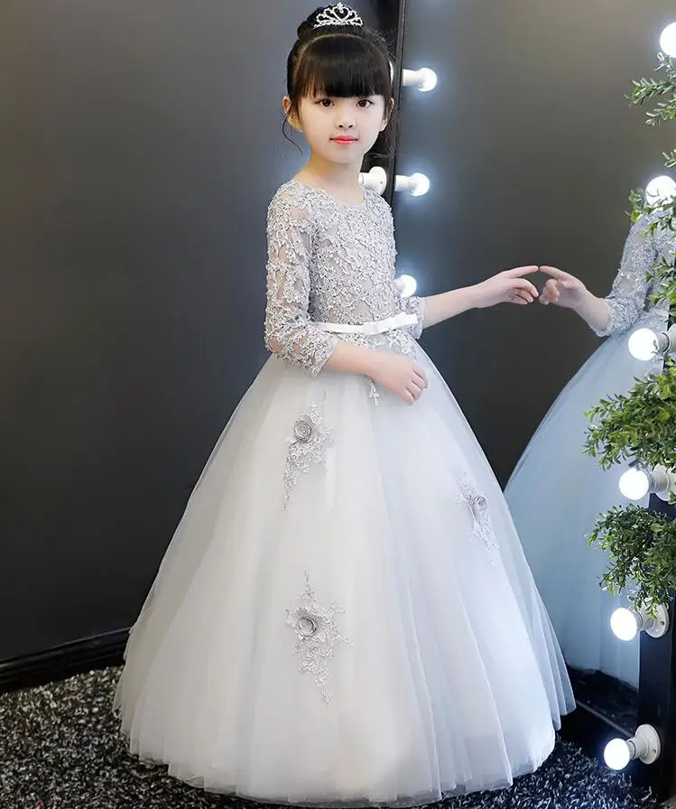 2023 производство высококачественное праздничное платье для маленьких девочек