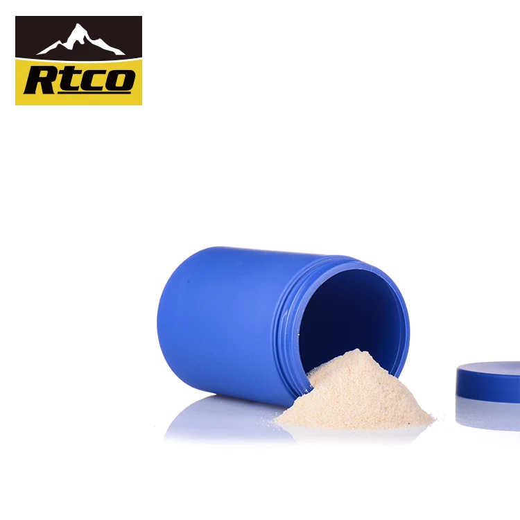 Лидер продаж, пластиковая бутылка из полиэтилена высокой плотности, банка для белкового порошка, контейнер для таблеток, капсулы, Спортивная пищевая упаковка