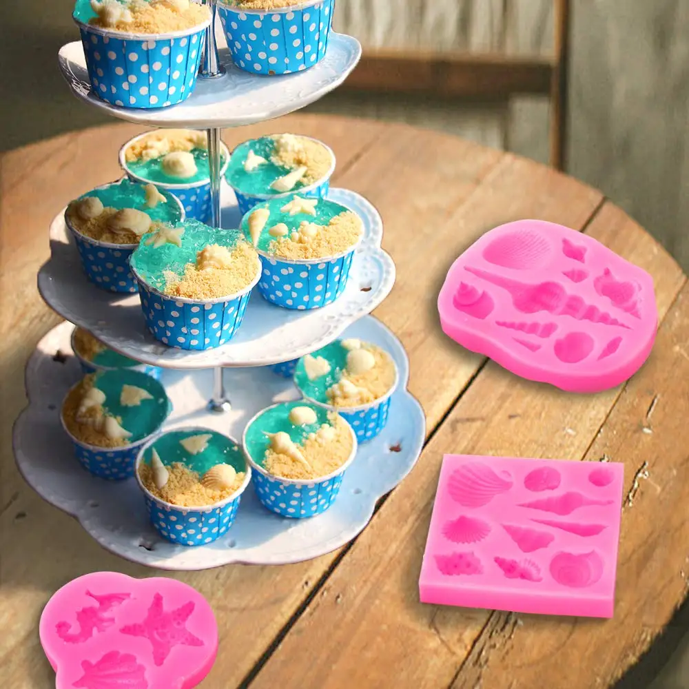 Lot De 4 Moules à Bonbons En Silicone - Idéal Pour Fêtes, Anniversaires, Mariages Et Décoration De Gâteaux