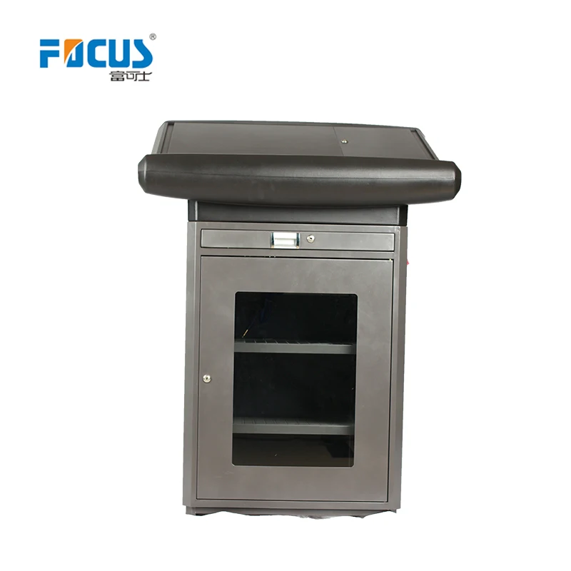 Focus S700 Digital Interactive Podium with Audio Power Amplifier Speaker Smart Lectern Teaching Rostrum with Monitor