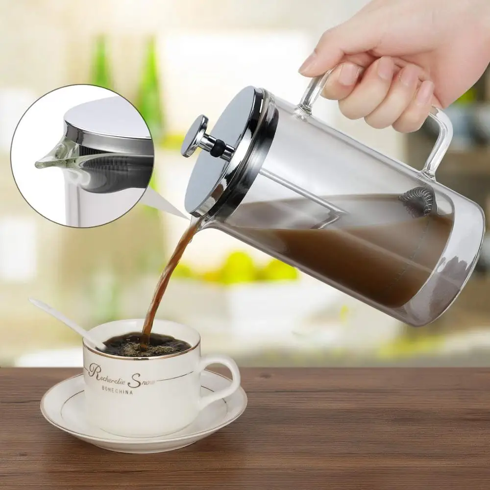 Double Wall French Press – Tea + Linen