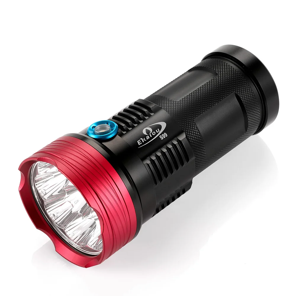 LED Flashlight Waterproof Tactical Torch Portable Super Bright T6 Camping Lamp 