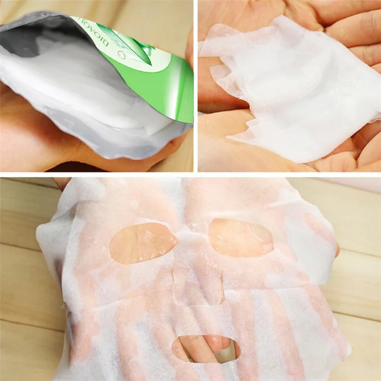 OEM BIOAQUA Moisturizing Oil Control Nourishing Aloe Vera Face Mask for Sheet