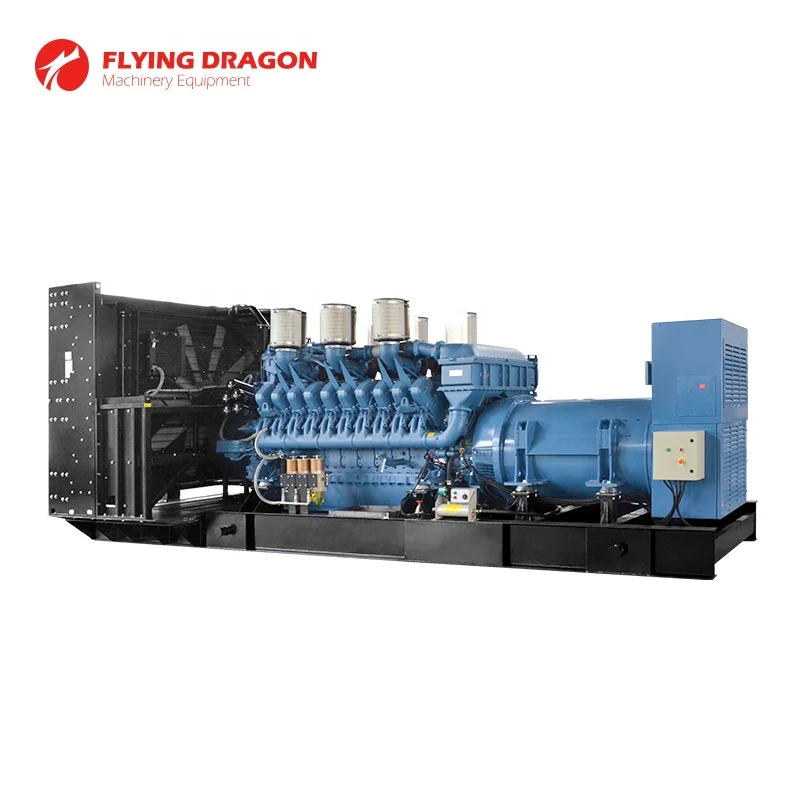 3000KVA 20V4000G34F Electricity Diesel Generator With MTU Germany Engine
