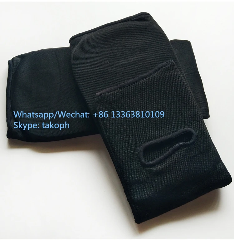 Пользовательский логотип боксерский футбол хлопок тхэквондо каратэ голень и подъем икры защитные подушечки