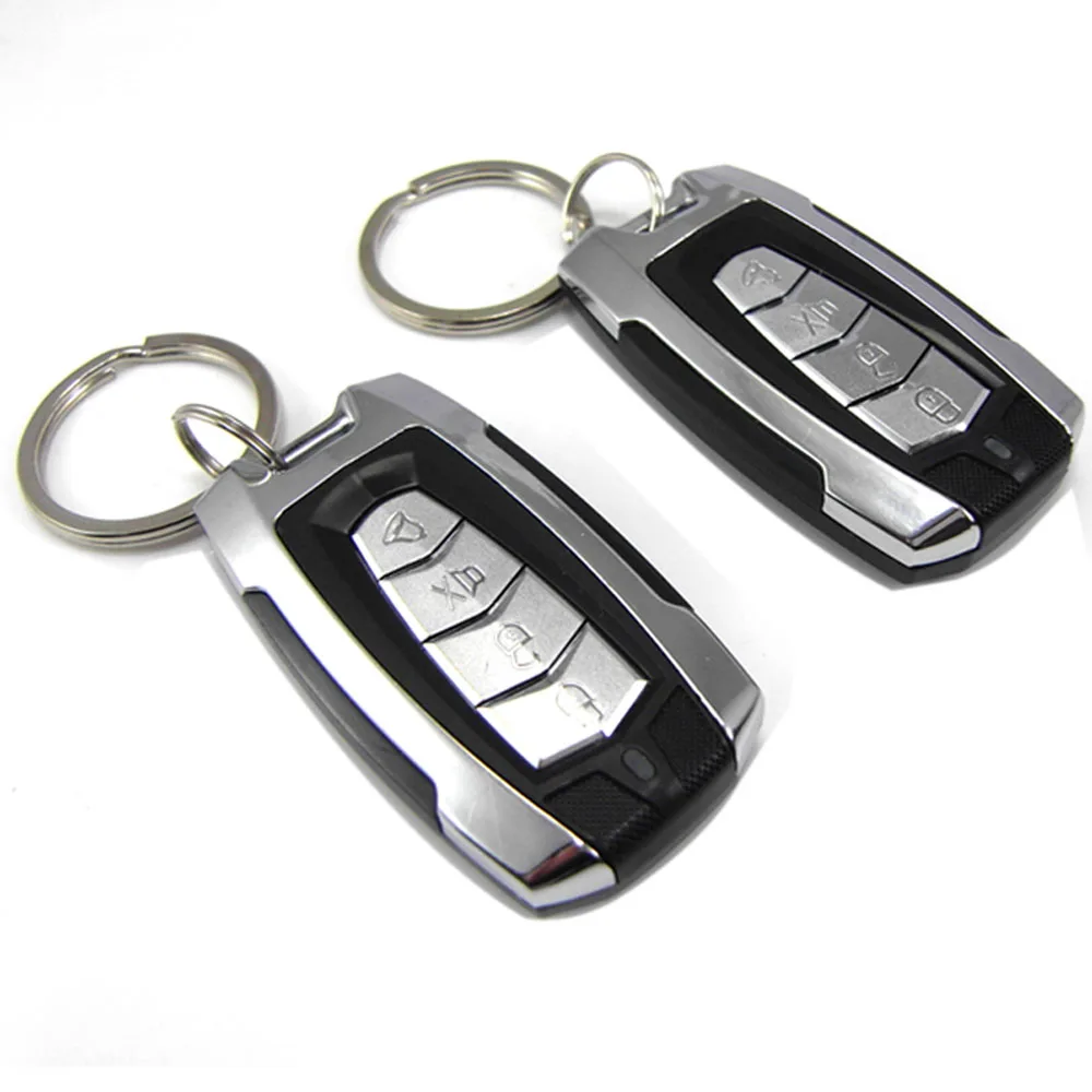 Universal Remote Control Central Locking Kit Car Door Lock Keyless Entry System With Trunk Release Button