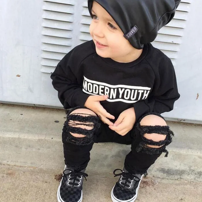 KS005 2019, новый дизайн, модные дизайнерские джинсы для маленьких мальчиков, дизайнерские джинсы