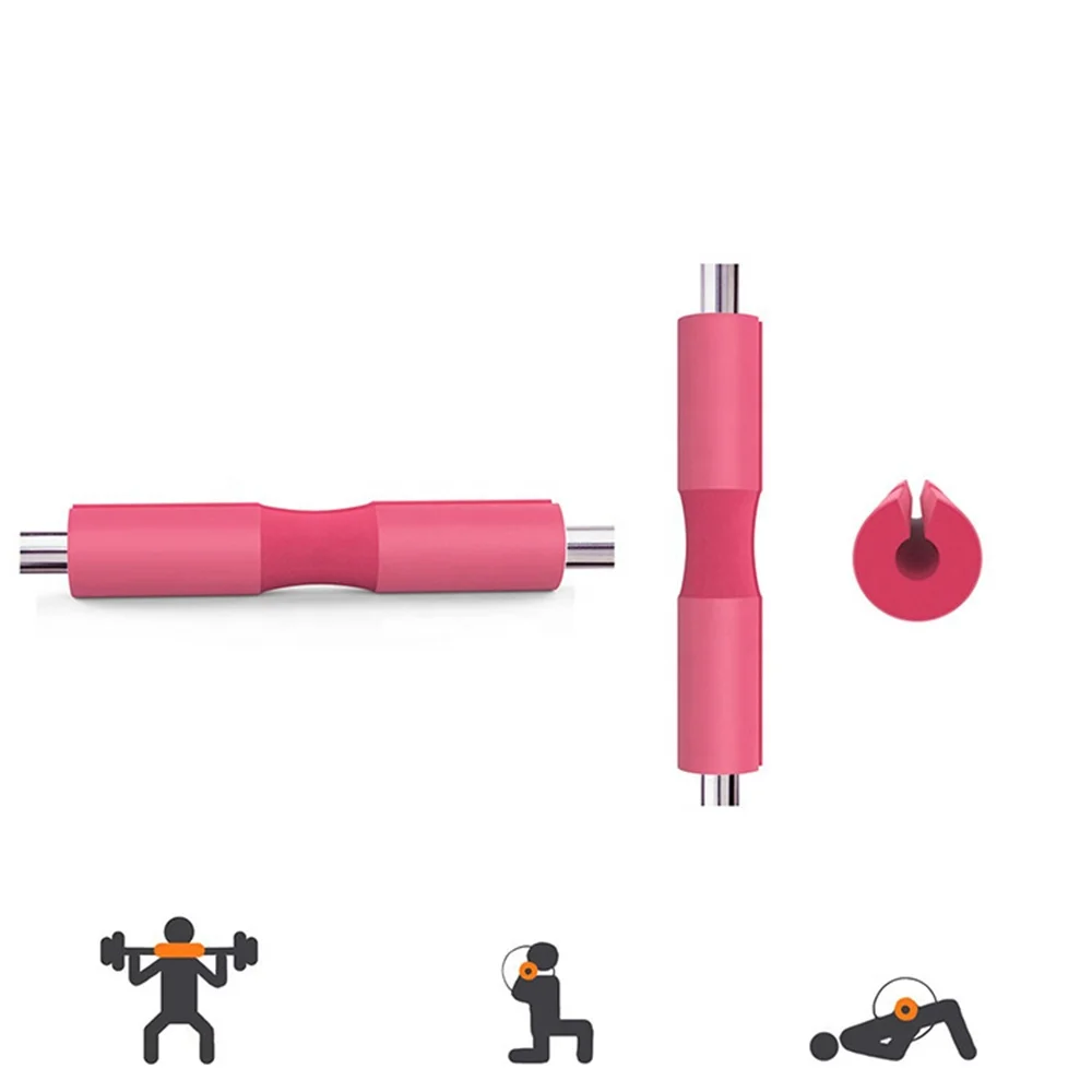 Цветная губка высокой плотности на заказ штанга для приседаний выпадов и