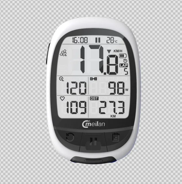 Meilan M2 2.3インチant +/ble Navigation Bike Computer Wireless 