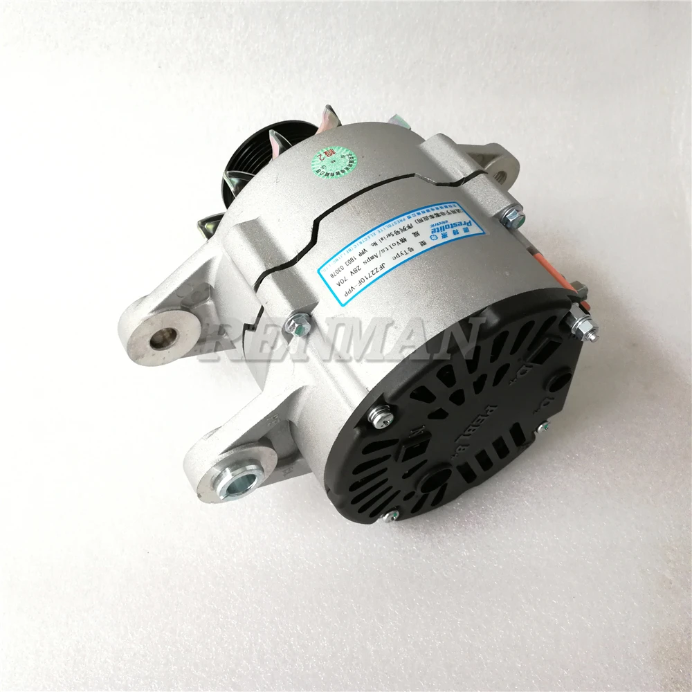 （中古）POWER PRO ELASTON Prestolite Alternator JFZ2710F1 28V 70A for Cummins Engines