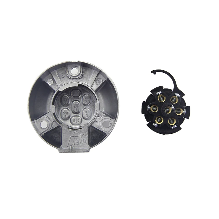 Катушка кабеля прицепа и разъемы 7 pin