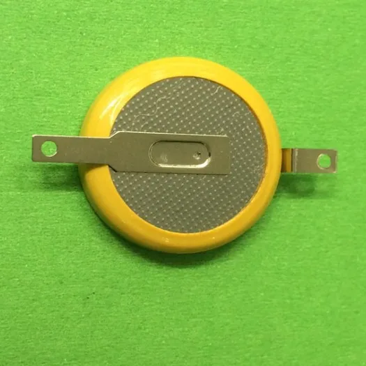 3v Lithium Button Coin Cell Battery CMOS CR1632 Battery with Solder Tabs DIP Pins or SMT