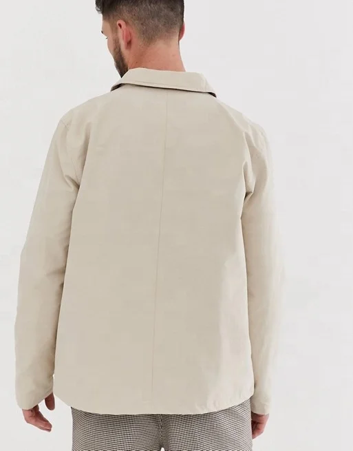 Customizable Chinese OEM Factory Plus Size Cotton Filled Thin Polyester Winter Autumn Season Plain Blouson Men's Coaches Jacket