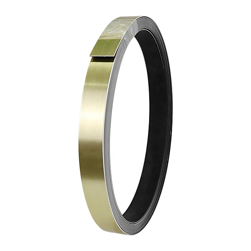 ПВХ кромка для мебели золотого