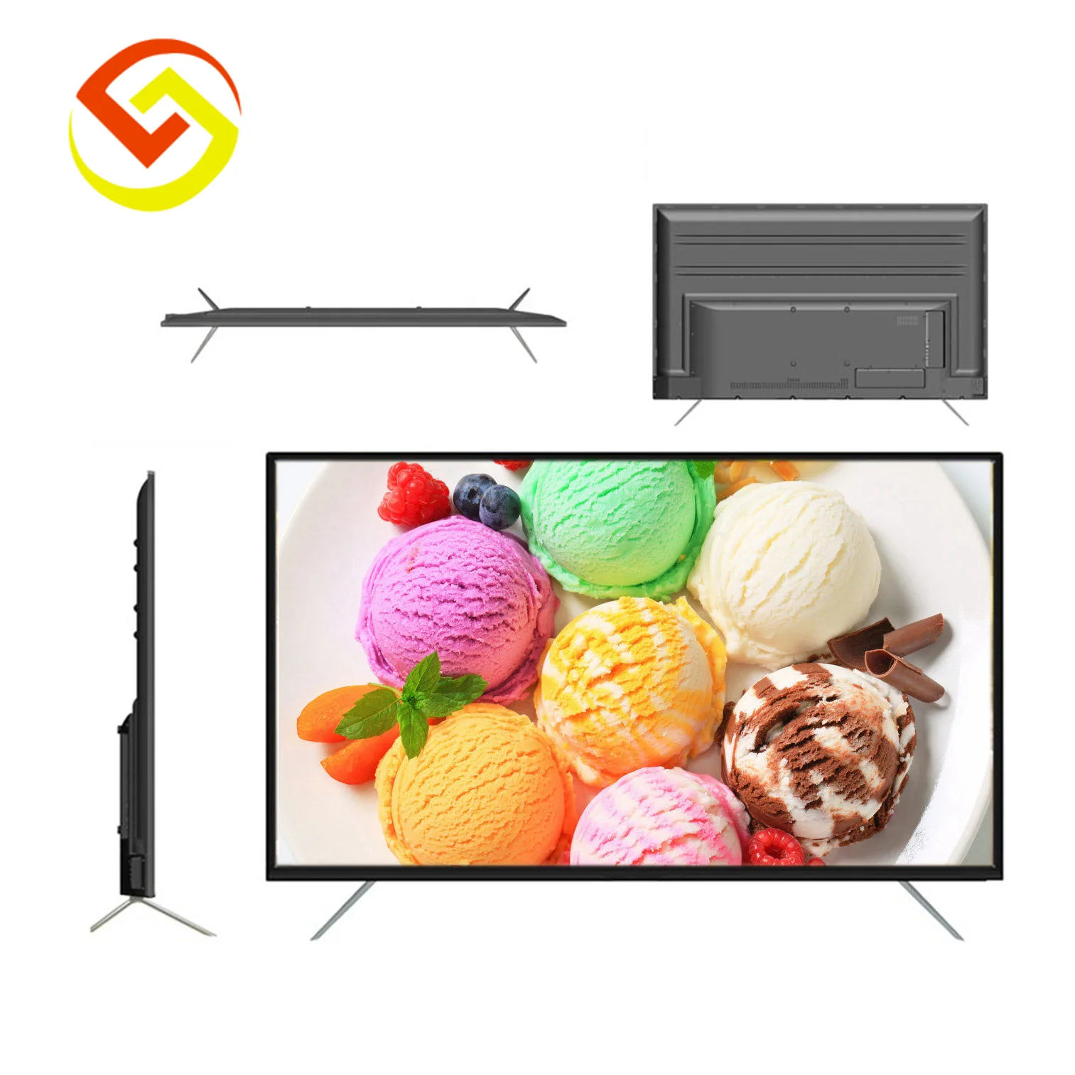 китайский завод оптовой продажи новой модели 32 дюйма 3d led интеллектуальное телевидение hd