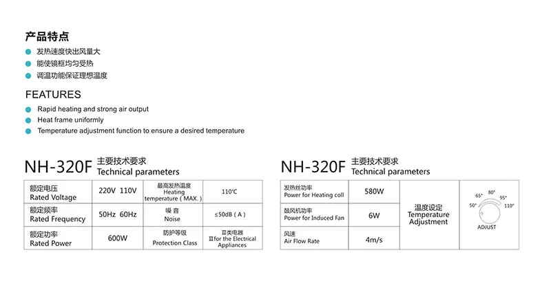 Оптическое лабораторное оборудование, Нагреватель оправы для очков