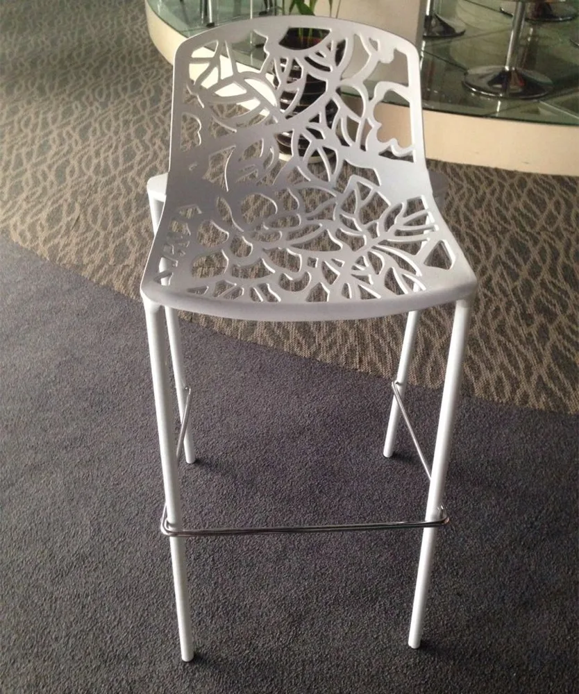 Алюминий высокой спинкой выдалбливают лес Cafe барный стул pub