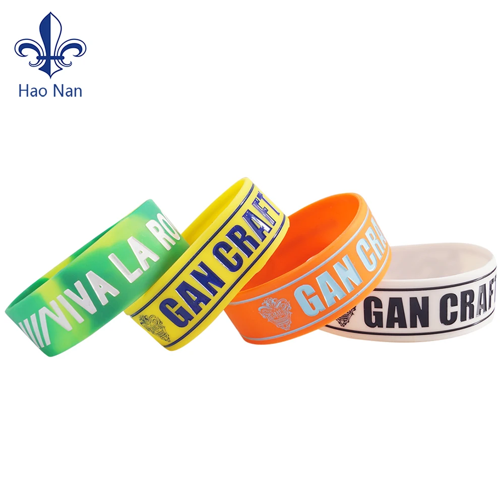 Подгонянный Eeco-Friendly резиновый браслет силиконовый для вечерние события