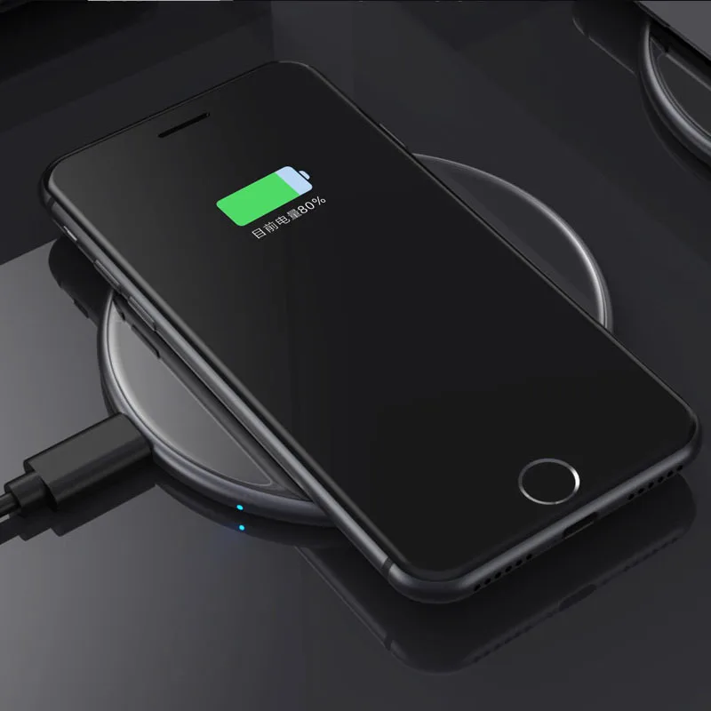 
Беспроводное зарядное устройство 15 Вт для Huawei Mate20 Pro 10 Вт 7,5 Вт, быстрая Беспроводная зарядка для Samsung S10 S9 для iPhone X XS 8 