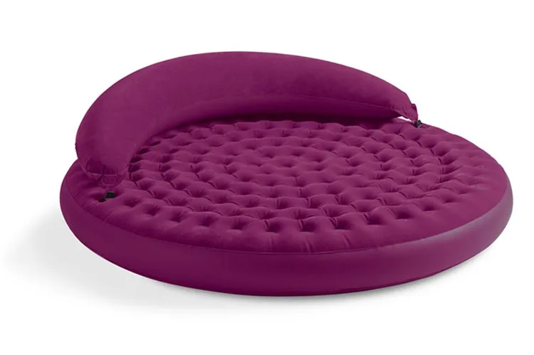 Intex 68661  Round Shape   Living Room Sofa Bed  with Backrest Armrest    Mult-function   Inflatable  Airbed