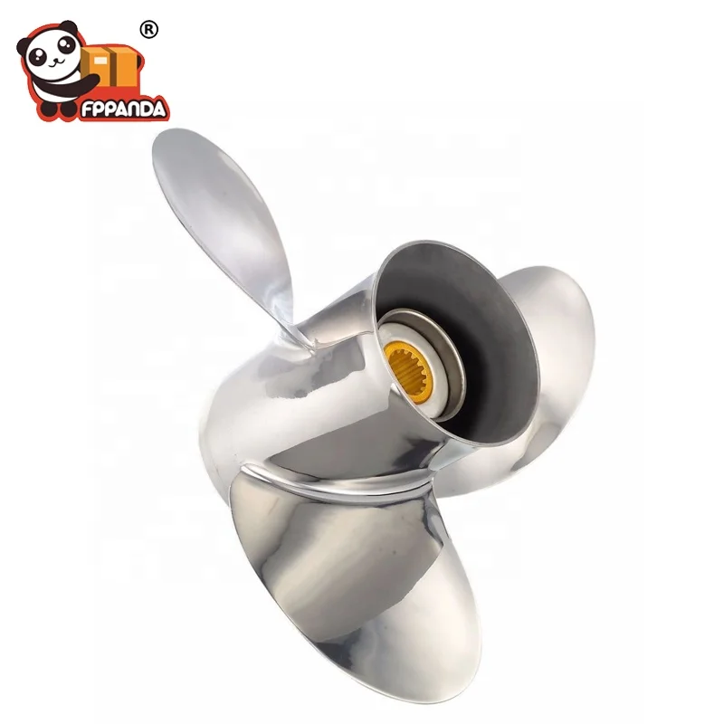 performance outboard stainless steel marine long shaft propeller