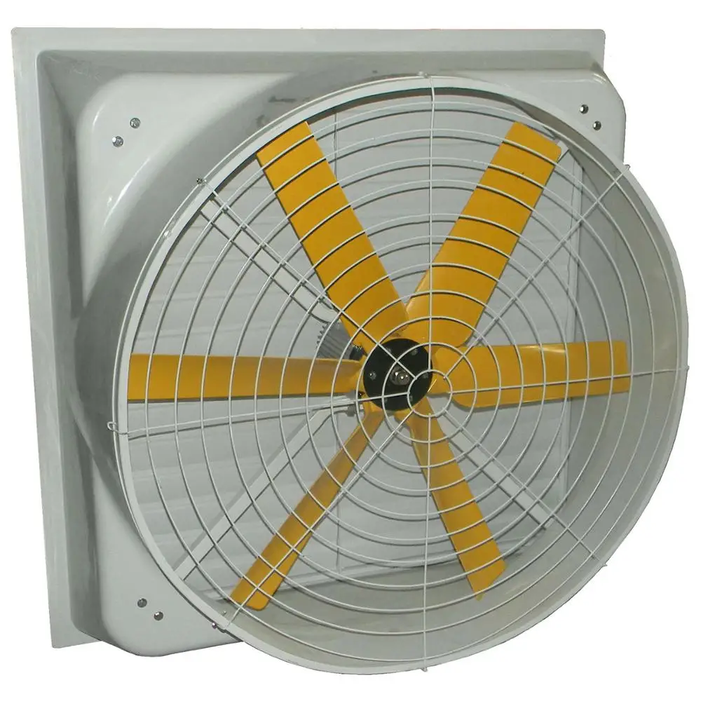 Charming Prices Flameproof Fiber Glass Axial Exhaust Fan for Paint Room