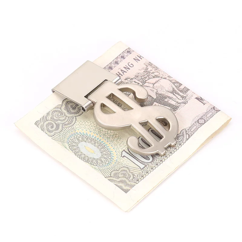 wholesale small wallet metal money clip with customized logo