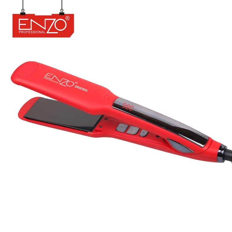 ceramic red flat iron