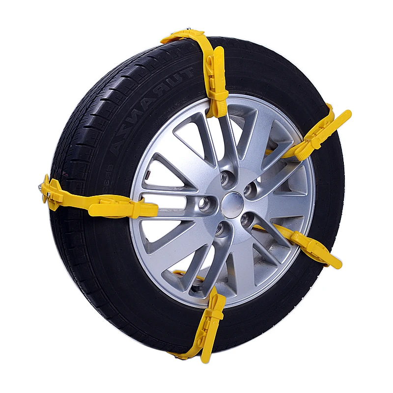 New Emergency Plastic Snow Tire Chains For Car Escape Anti Skid Chain Buy Plastic Snow Tire Chain Snow Chain For Passenger Car Anti Skid Chain Product On Alibaba Com