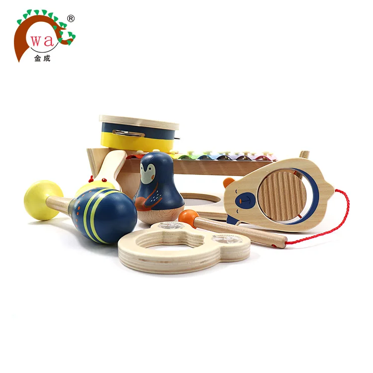 
 Игрушечный музыкальный инструмент, деревянный музыкальный инструмент для детей  