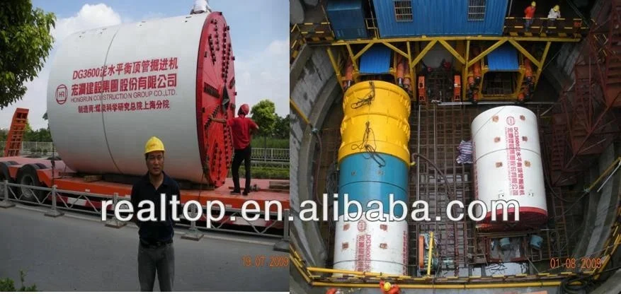 Tunnel Boring Machine, OD4880 Pipe Jacking Machine. TBM