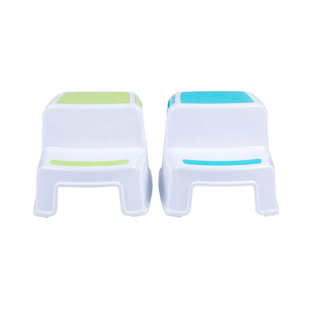Пластиковый Прочный детский/Детский горшок тренировочный двухножный ступенчатый стул