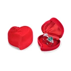 Heart Jewelry Box Designer Ring Box Wholesale Customized Heart Shape Round Small Jewelry Ring Gift Box