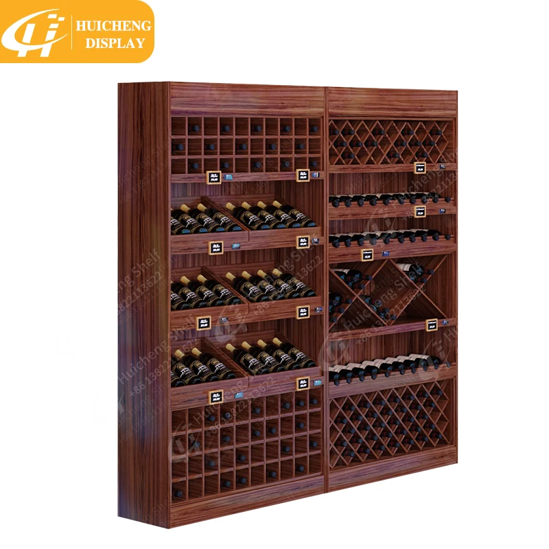 cabinet mounted wine rack