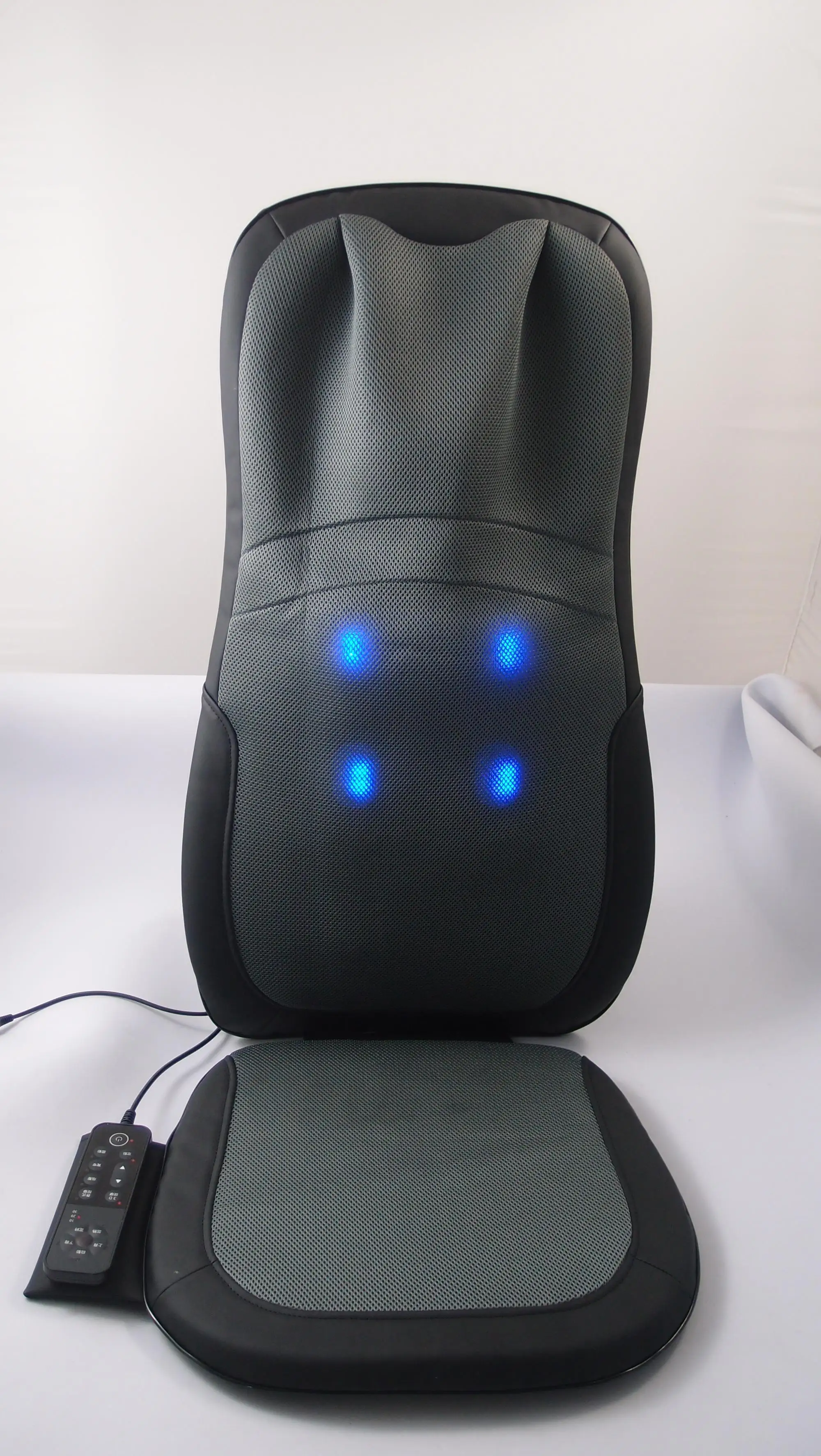 HoMedics Shiatsu Massage Quad Roller Back Massager Seat Cushion