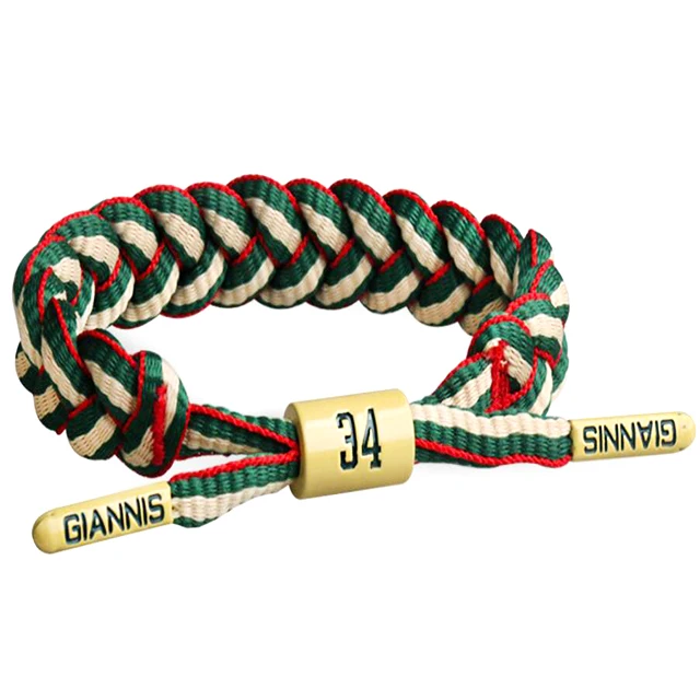 Классический плетеный браслет ручной работы со звездами