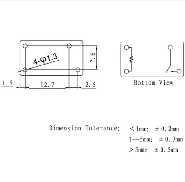 MINI Relay 10A HK32F JZC 32F 250VAC Power Relay 3vdc