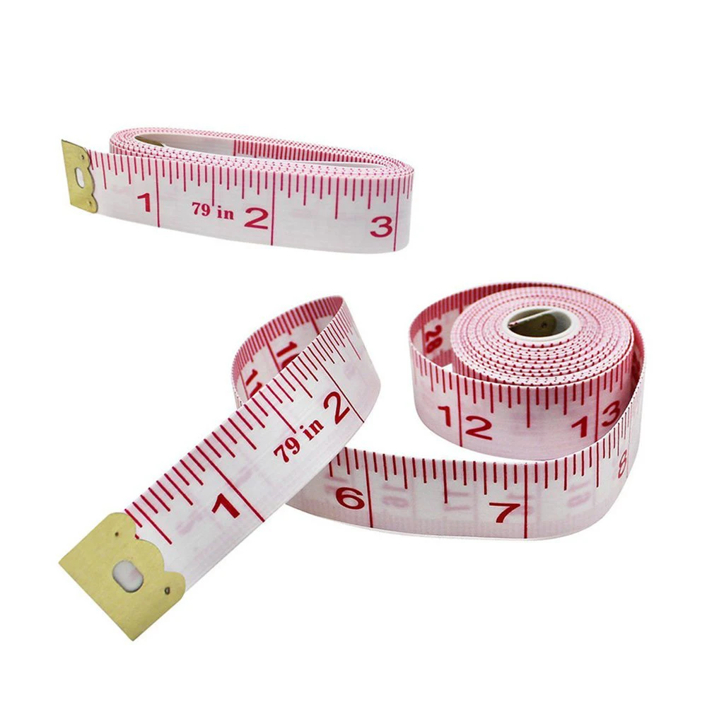 body measure tape 60 inch 150cm tretractable wais tape measure  Fitness Caliper automatic body measurement tape