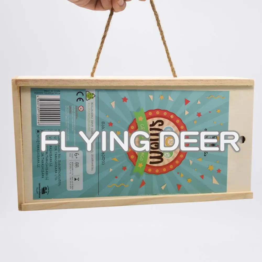 
Набор для игры в бинго Лото fpr для детей 