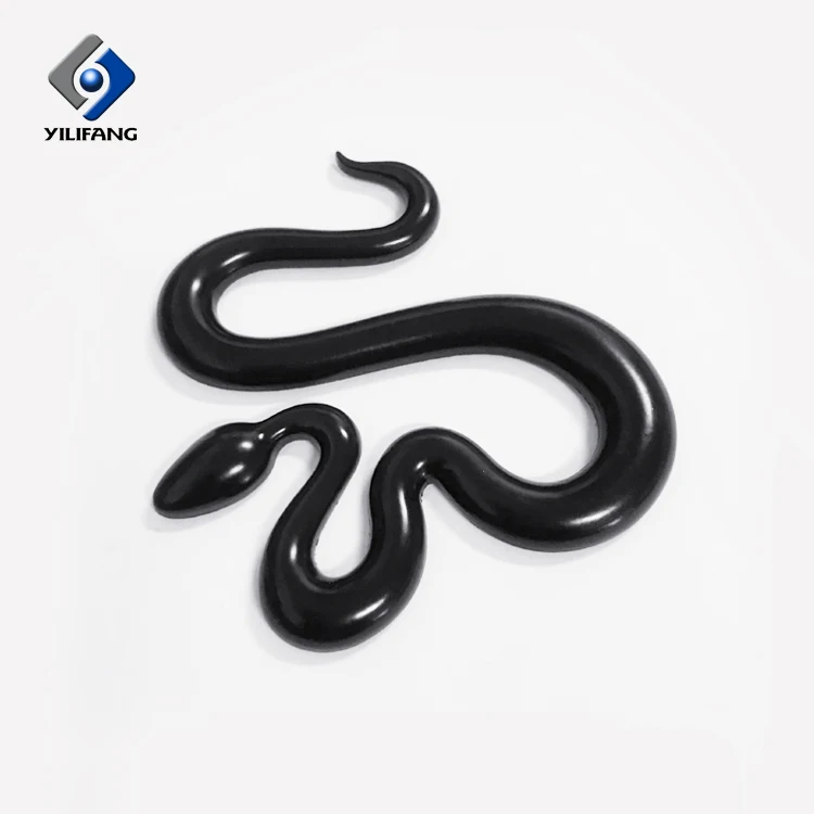 ヘビの形のロゴの車のロゴのステッカーのabs装飾の紋章 Buy デコレーションエンブレム Product On Alibaba Com