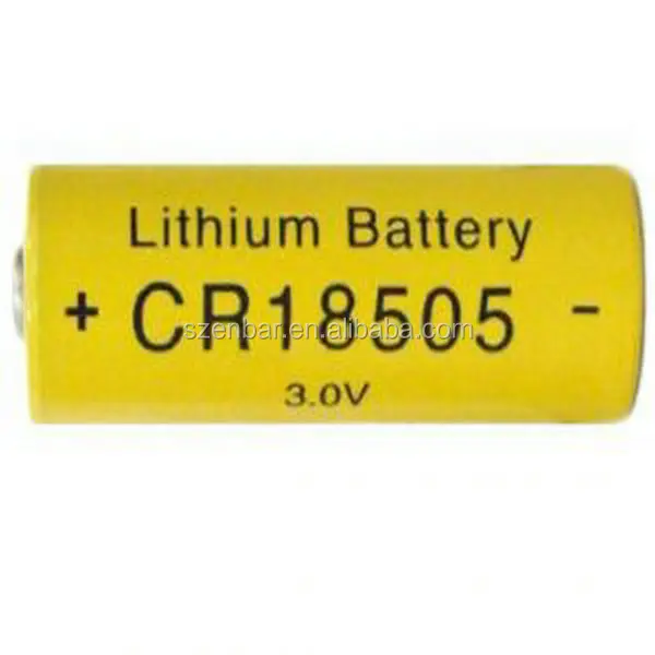 Enbar High Quality Primary Lithium Batteries 2800mAh CR18505 for Coal Mine Locator