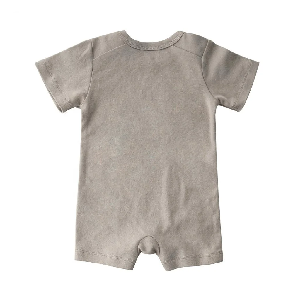 
Китайская Оптовая торговля, сделанные по заказу Модные печать органического хлопка для маленьких мальчиков, комбинезон для новорожденных, одежда на рост 