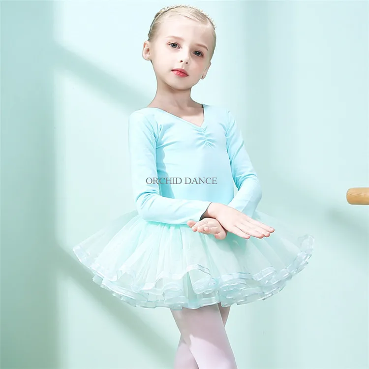Vestido De Ballet Con Falda Tutú Brillante Para Niñas - Ideal Para Danza, Fiestas Y Carnaval