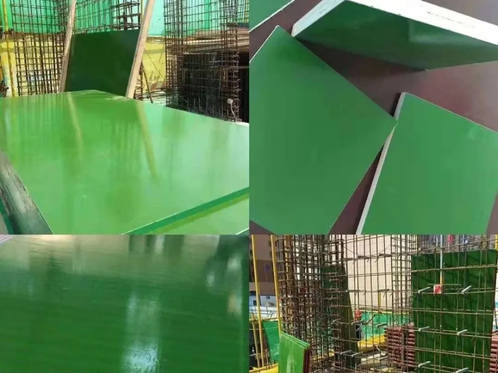 Green Formwork Sheet  pp Plastic Coated Plywood Price Pvc Shuttering Plywood