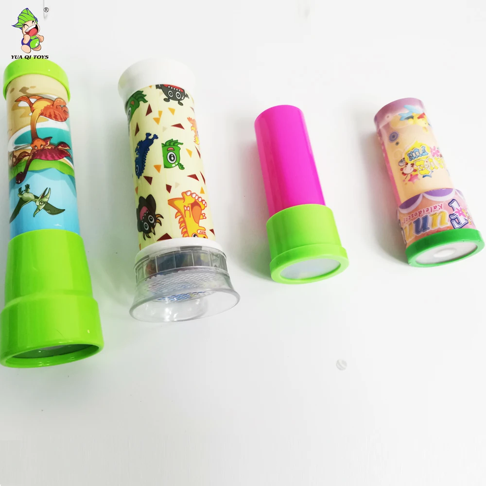 Высококачественная пластиковая классическая игрушка калейдоскоп маленькие рекламные игрушки