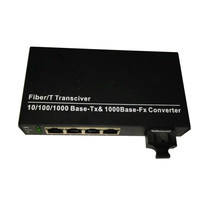 4 порта Ethernet оптоволоконный