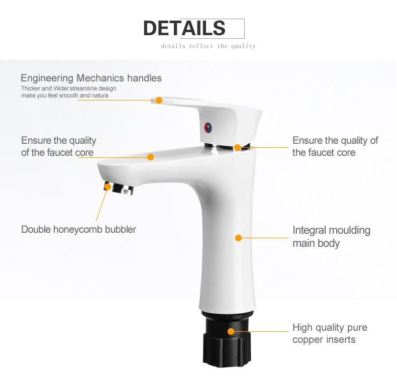Новый дизайн, модный пластиковый смеситель для раковины