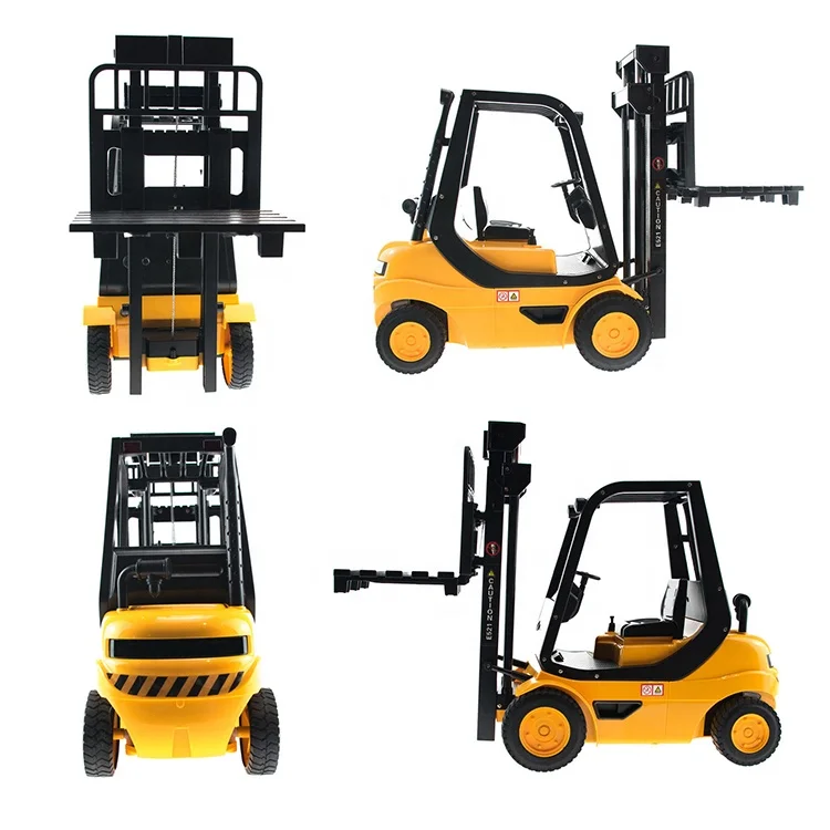 2.4G Large 1:8 RC Forklift Truck - E521-003 with Lights & Music