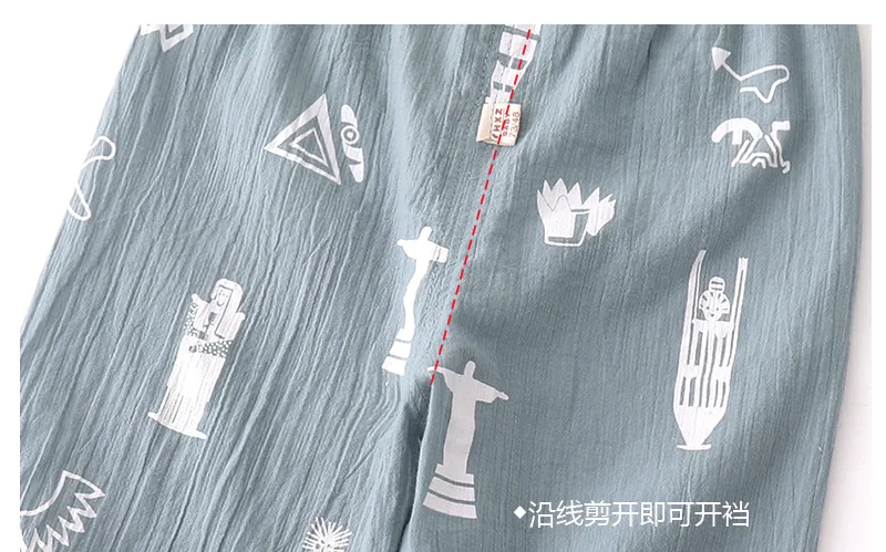 Штанишки для малышей 2019 новорожденных новые летние сетчатые москитная сетка для маленьких мальчиков 1-3 От 0 до 3 лет штаны-шаровары 100% хлопок тонкие шорты для девочек брюк