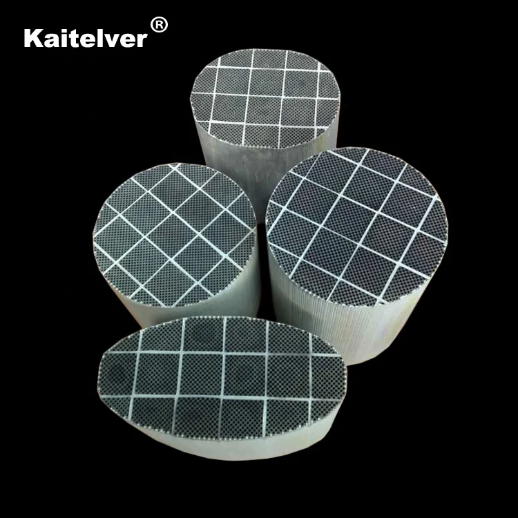 Cordierite diesel Particulate Filters SIC Wall Flow DPF diesel Clean Smoke Filter for Truck Exhaust System